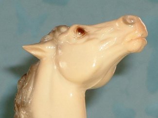 Beige Rearing Breyer Horse Mustang