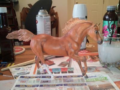 My first Custom Breyer Model