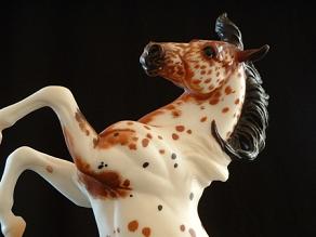 Custom Bay Tobiano Silver Breyer Horse