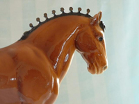 Vintage Glossy Clydesdale Breyer Horse